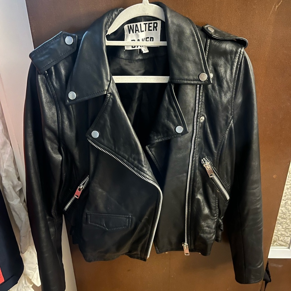 Women’s Walter baker leather jacket